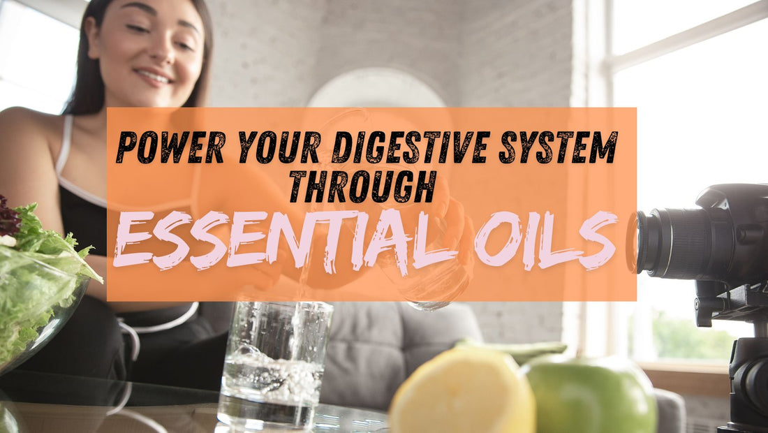 How Essential Oils Can Help with Digestion, Gas, and Bloating