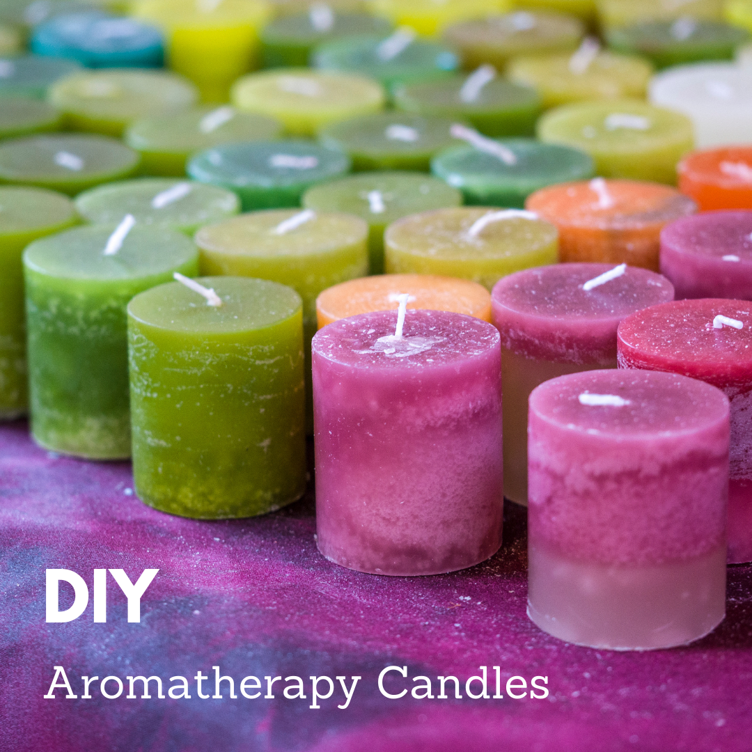 DIY - Festive Aromatherapy Candles
