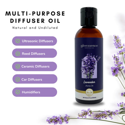 Lavender Fragrance Aroma Diffuser Oil,Pure & Natural